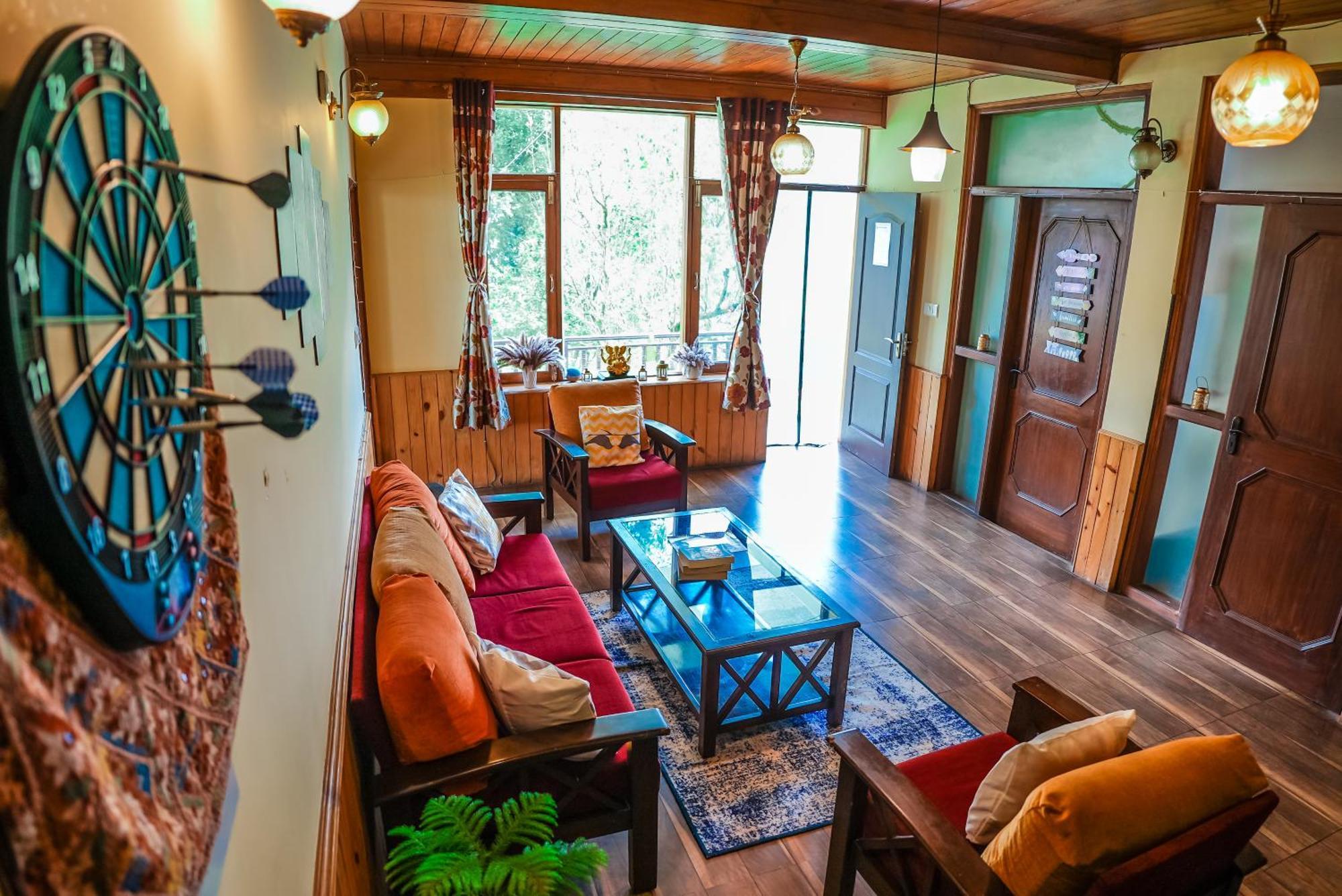 The Manu Emerald # Farmhouse # Top Selling Cottage In Manali # Peaceful Heritage Cozy Stay # Lawn With Bonfire # Most Awarded Zewnętrze zdjęcie