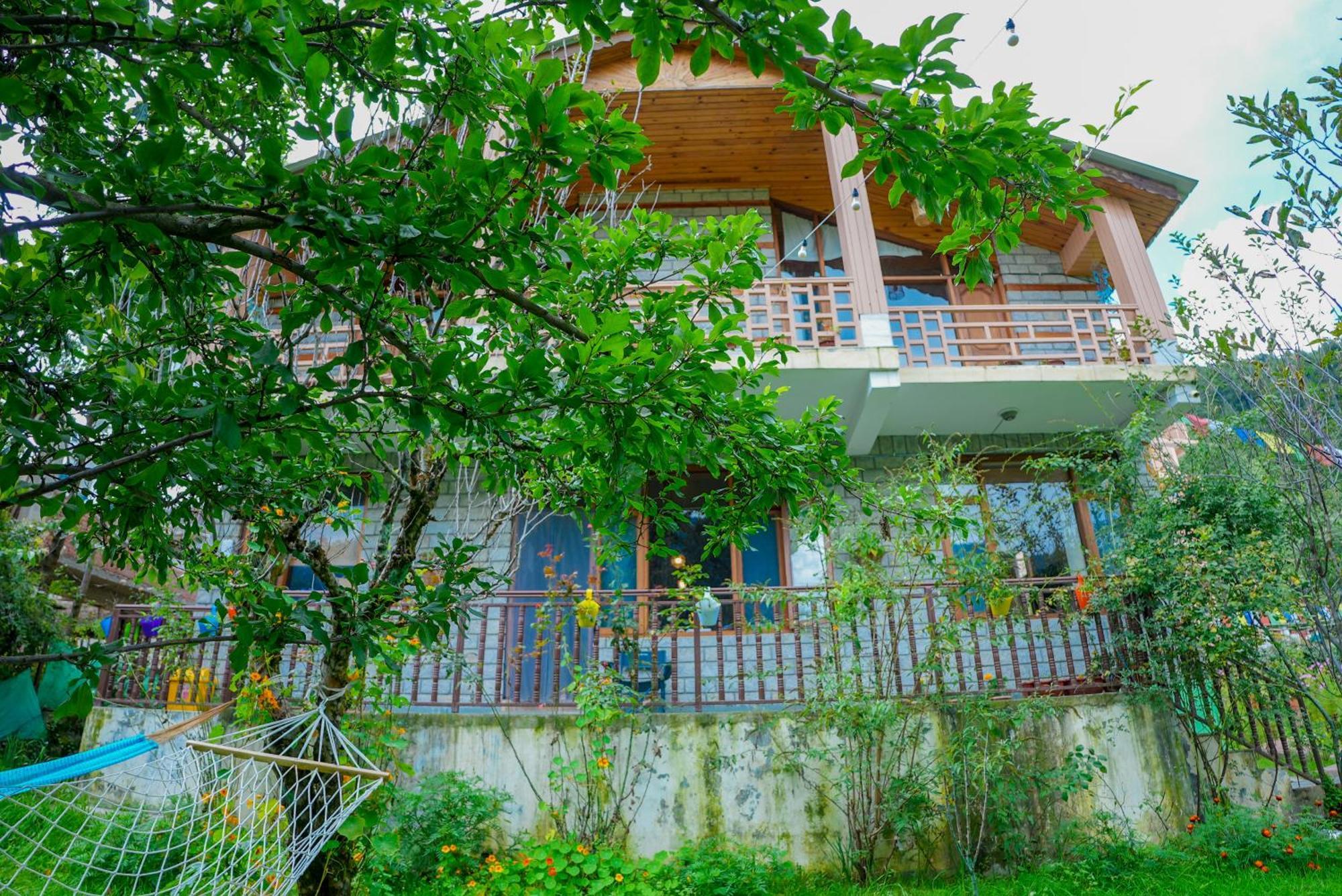 The Manu Emerald # Farmhouse # Top Selling Cottage In Manali # Peaceful Heritage Cozy Stay # Lawn With Bonfire # Most Awarded Zewnętrze zdjęcie