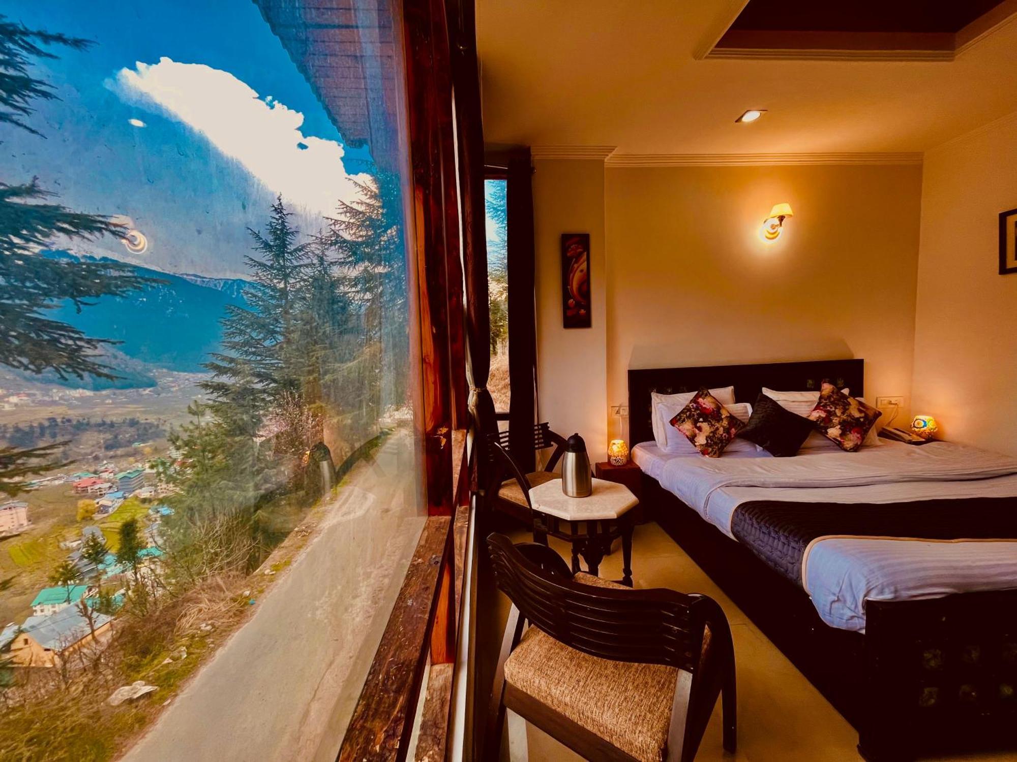 The Manu Emerald # Farmhouse # Top Selling Cottage In Manali # Peaceful Heritage Cozy Stay # Lawn With Bonfire # Most Awarded Zewnętrze zdjęcie