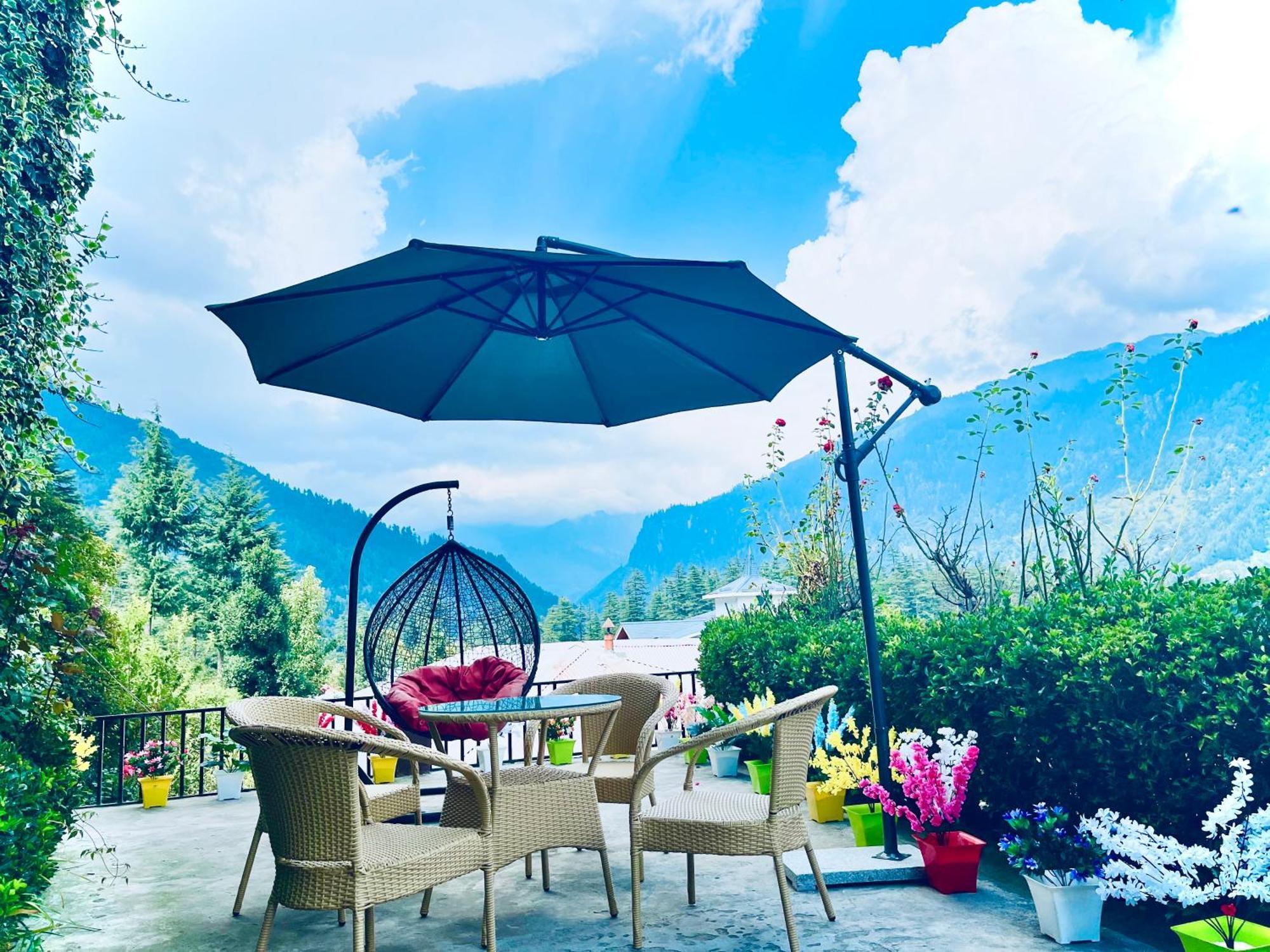 The Manu Emerald # Farmhouse # Top Selling Cottage In Manali # Peaceful Heritage Cozy Stay # Lawn With Bonfire # Most Awarded Zewnętrze zdjęcie