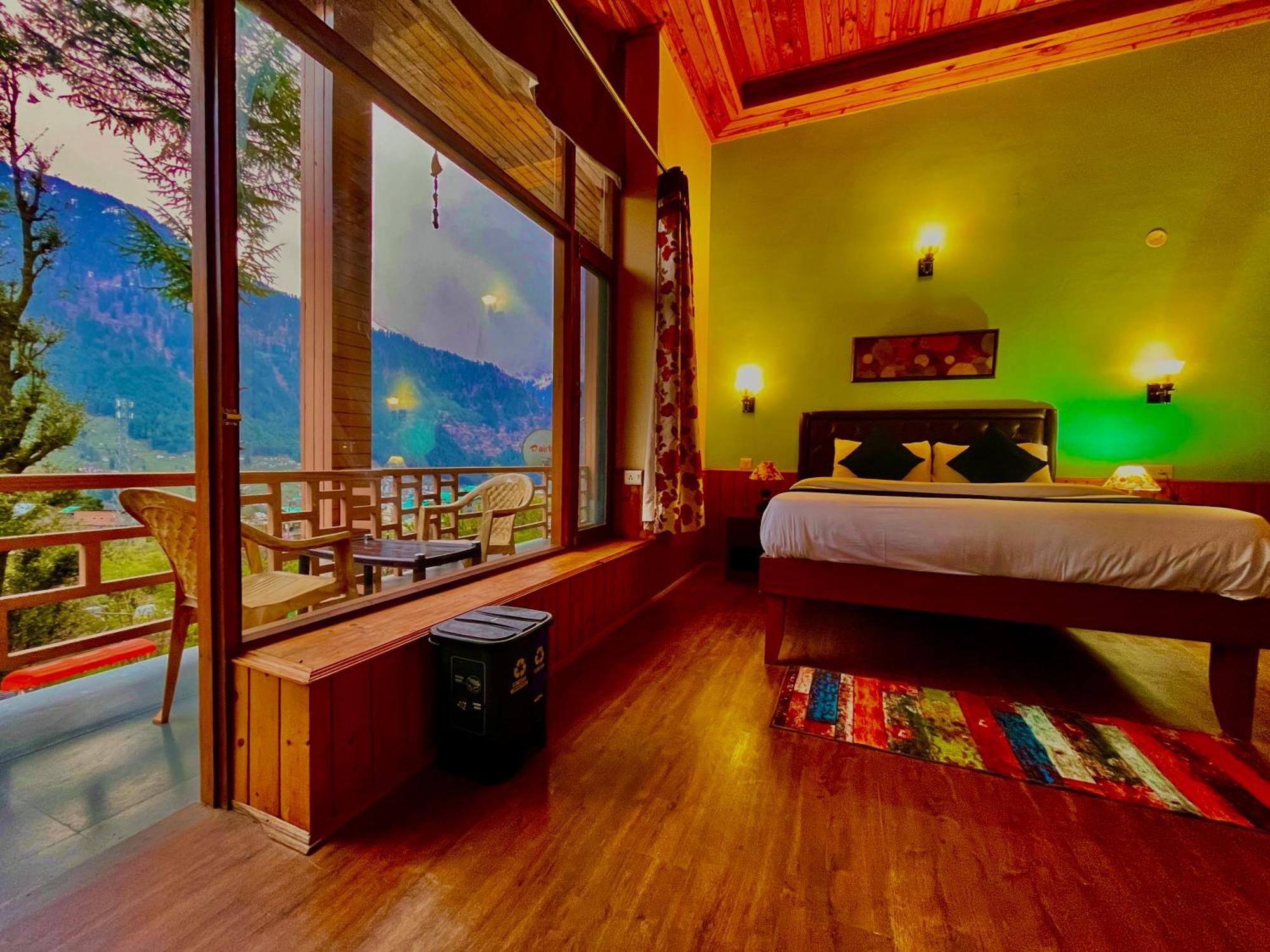 The Manu Emerald # Farmhouse # Top Selling Cottage In Manali # Peaceful Heritage Cozy Stay # Lawn With Bonfire # Most Awarded Zewnętrze zdjęcie
